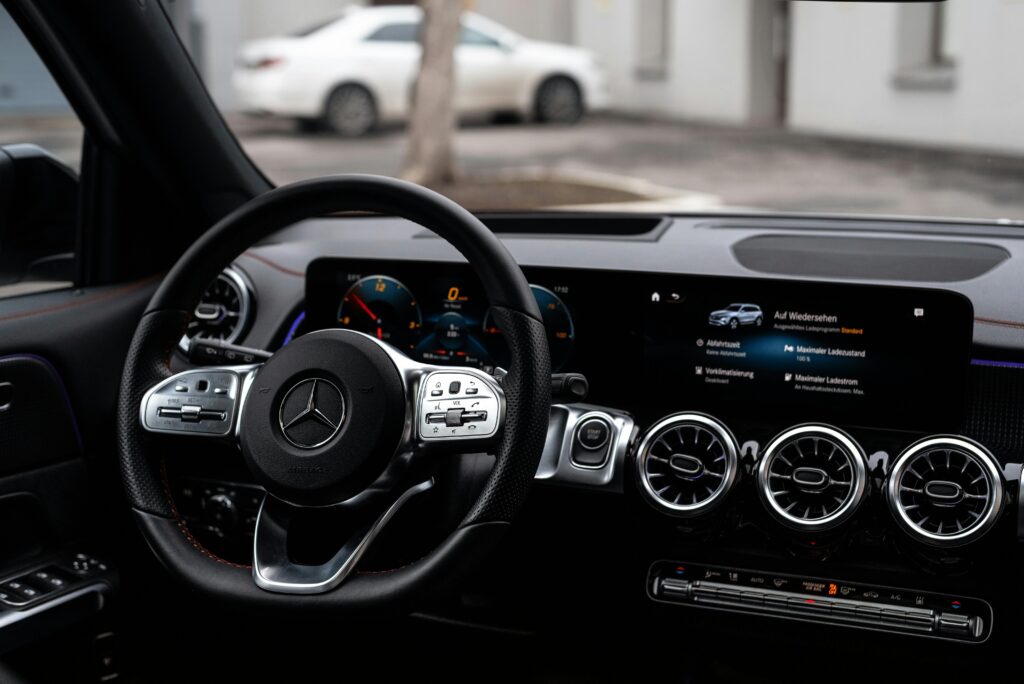 salpicadero coche limpio